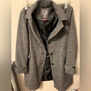 Vince Camuto Plaid Coat